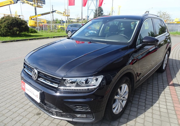 Volkswagen Tiguan cena 96900 przebieg: 59986, rok produkcji 2018 z Nowe Miasteczko małe 301